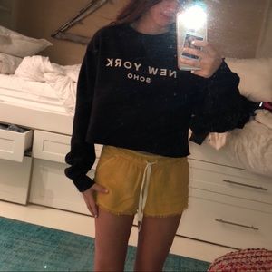 NY SOHO crop top sweatshirt